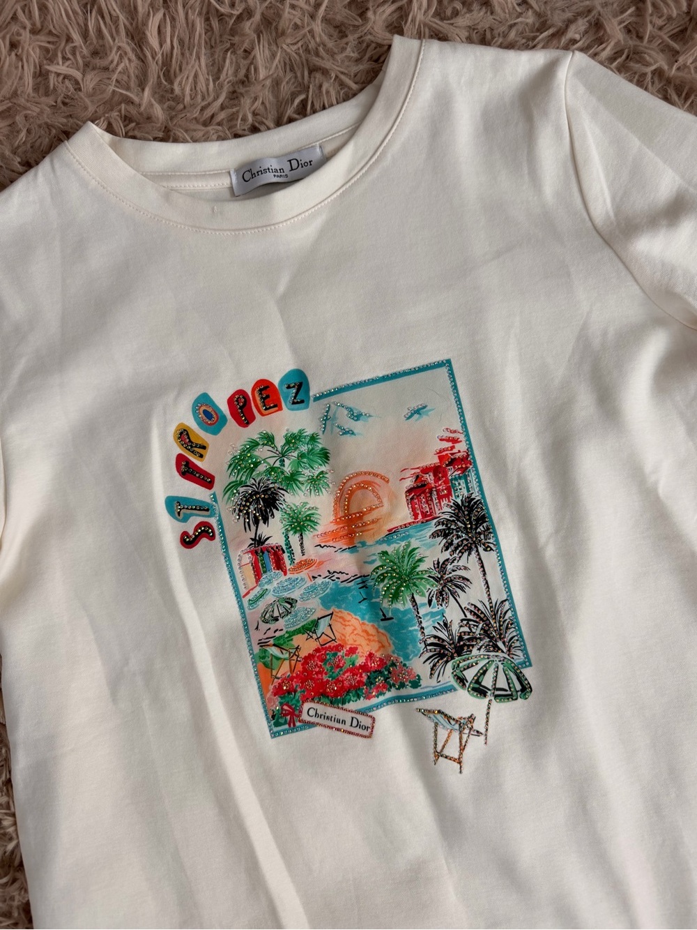 CD 'St. Tropez' Graphic Tee - Picture 2 of 3